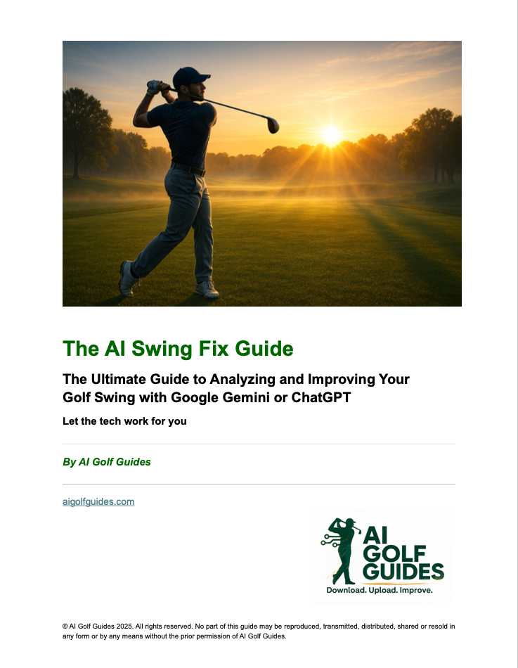 The AI Swing Fix Guide Cover