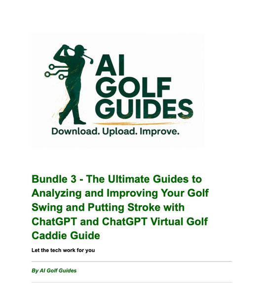 AI Swing, Putting and Virtual Caddie Guides Cover
