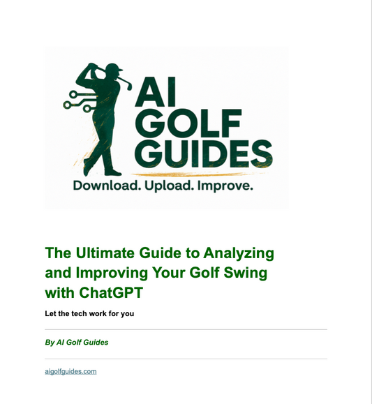 AI Golf Swing Guide Cover