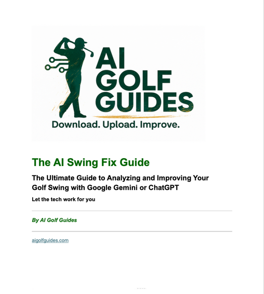 AI Swing Fix Guide Cover